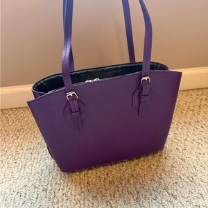 Elegant Purple Tote Bag
